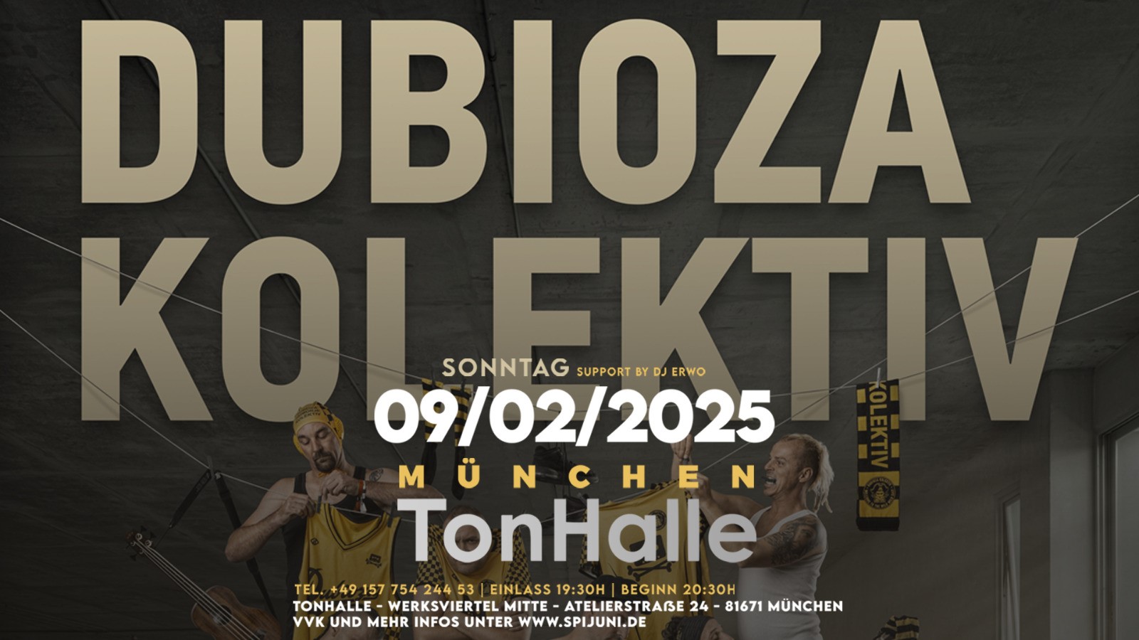 Dubioza Kolektiv - 9. Februar 2025 - 20:30 - TonHalle München