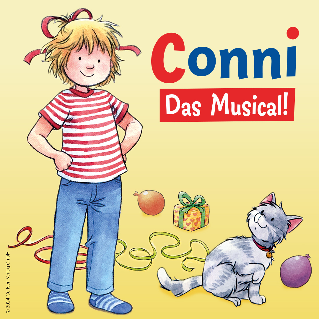 Nachdem die beiden diesjährigen Shows von „Conni – Das Musical“ in München ausverkauft waren und das Publikum absolut begeisterten, kommt „Conni – Das Musical“ am 23. Januar 2027 für zwei Shows – 1…