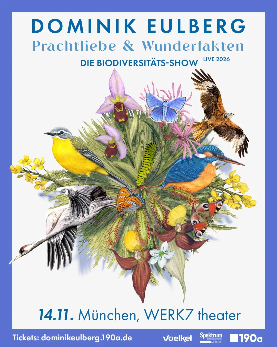 Präsentiert von Spektrum der Wissenschaft Verlag und Voelkel Elektronische Musik und Natur vereint in Klangkunst – Dominik Eulberg macht Biodversitäthörbar. In seiner audiovisuellen Biodiversitätss…