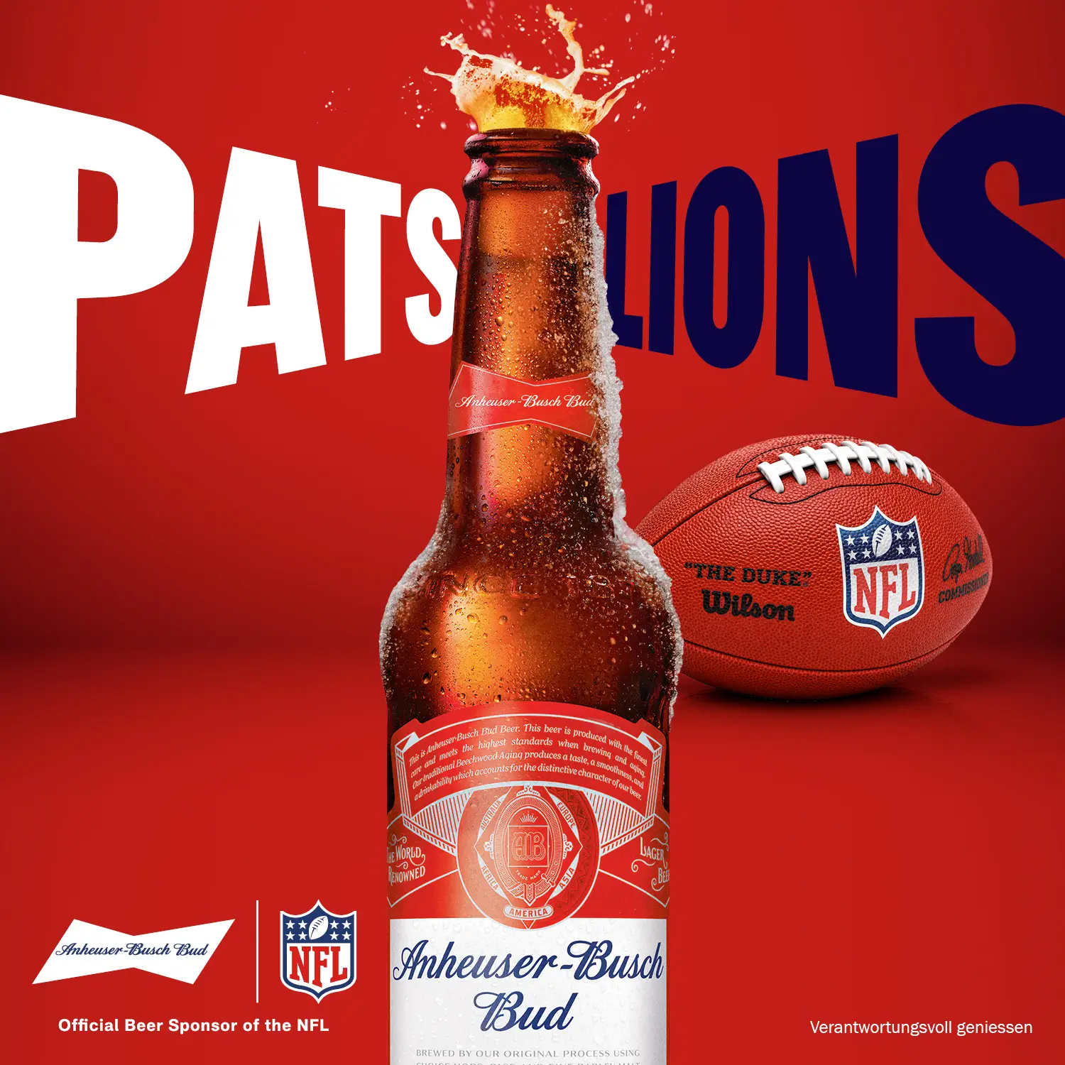 Macht euch bereit für die ultimative Pre-Game-Party mit Sebastian Vollmer! Freut euch auf eine unvergessliche Nacht voller Football-Vibes, guter Musik und eiskaltem Anheuser-Busch Bud! Feiert mit u…